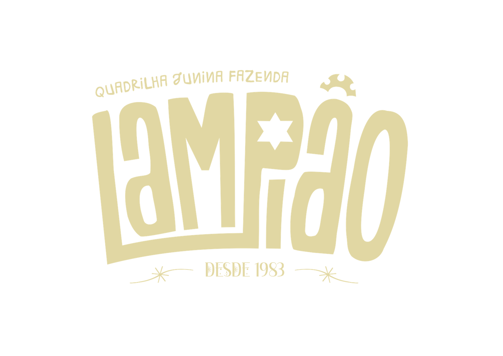 Nome Lampiao em bege